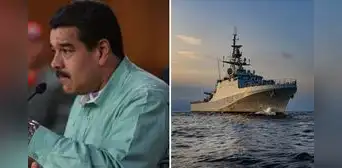 Nicolás Maduro ordenó un despliegue militar ante la llegada del buque HMS Trent de Reino Unido