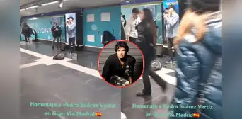 Peruano en España rinde homenaje a PSV en Gran Vía de Madrid: “Un gran ícono del rock en Perú” Peruano en España rinde homenaje a PSV en Gran Vía de Madrid: “Un gran ícono del rock en Perú”