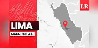 Temblor de magnitud 4.4 se sintió en Lima hoy, según IGP Temblor de magnitud 4.4 se sintió en Lima hoy, según IGP