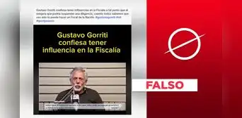 Gustavo Gorriti no aseguró en entrevista que “tiene poder de suspender diligencias fiscales” Gustavo Gorriti no aseguró en entrevista que “tiene poder de suspender diligencias fiscales”