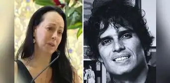 Cynthia Martínez, esposa de Pedro Suárez-Vértiz, se quiebra en velorio del rockero: "Lo amamos" Cynthia Martínez, esposa de Pedro Suárez-Vértiz, se quiebra en velorio del rockero: "Lo amamos"