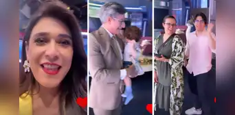 Federico Salazar recibe visita de su hijo, su nuera y su nieto en América TV y esta fue su reacción Federico Salazar recibe visita de su hijo, su nuera y su nieto en América TV y esta fue su reacción