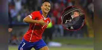 Alexis Sánchez tuvo noble gesto con hinchas peruanos en Italia: "El más crack de Chile"