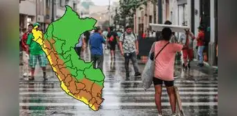 Senamhi advierte fuertes lluvias del 1 al 3 de enero del 2024 en 17 regiones: ¿cuáles son?