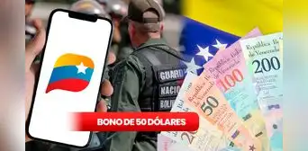NUEVO BONO de 50 dólares: cobra HOY el MONTO vía Patria en Venezuela NUEVO BONO de 50 dólares: cobra HOY el MONTO vía Patria en Venezuela