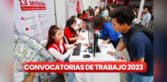 ¡Empieza el año con nuevo trabajo! Convocatorias laborales CAS en el sector público del 1 al 7 de enero ¡Empieza el año con nuevo trabajo! Convocatorias laborales CAS en el sector público del 1 al 7 de enero