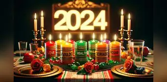 Año Nuevo 2024: ¿qué significa cada color de vela y cuáles encender para atraer el amor, salud y dinero? Año Nuevo 2024: ¿qué significa cada color de vela y cuáles encender para atraer el amor, salud y dinero?