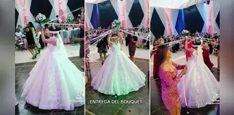 Novia sorprende con innovadora entrega de bouquet en su boda en Puno: “¿Puede hacer trampa?” Novia sorprende con innovadora entrega de bouquet en su boda en Puno: “¿Puede hacer trampa?”