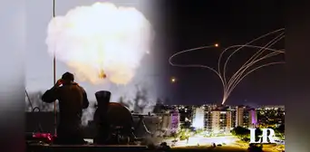 Hamás atacó Israel en plena celebración de Año Nuevo: ráfaga de cohetes fueron interceptados Hamás atacó Israel en plena celebración de Año Nuevo: ráfaga de cohetes fueron interceptados