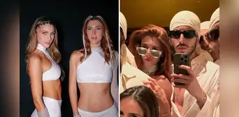 Arianna, hermana de Alessia Rovegno, celebró Año Nuevo junto con Sebastián Yatra: "Hola, 2024"