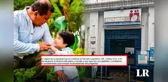 Congreso: presentan PL para que menores sean inscritos solo con apellidos del padre Congreso: presentan PL para que menores sean inscritos solo con apellidos del padre