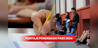 ¿Cómo calcular puntaje ponderado PAES 2024? GUÍA FÁCIL