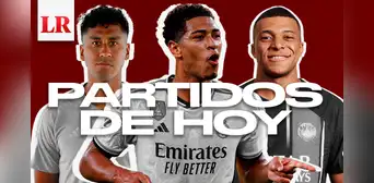 Partidos de hoy, 3 de enero de 2024: horarios y canales para ver fútbol en vivo Partidos de hoy, 3 de enero de 2024: horarios y canales para ver fútbol en vivo