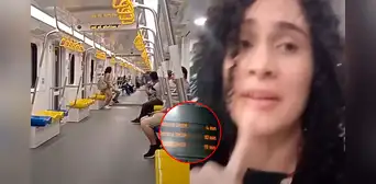 Venezolana sube a la Línea 2 del METRO de LIMA por primera vez y afirma: “Te transportas con menos estrés”
