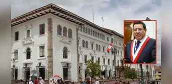 Presidente del Congreso, Alejandro Soto, es pifiado en su ingreso al PJ en Cusco