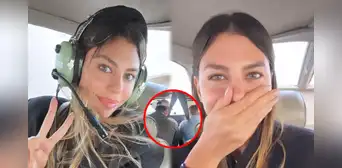 Alondra García presenta a su novio en romántica cita por los cielos en avioneta privada