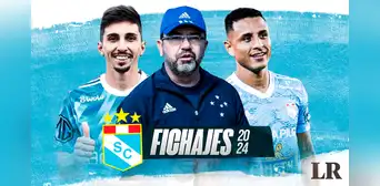 Fichajes Sporting Cristal EN VIVO: celestes continúan con la pretemporada 2024