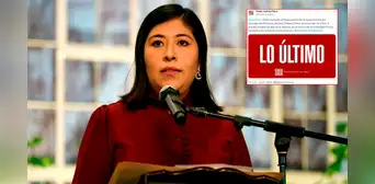 Betssy Chávez continuará en prisión: Poder Judicial declara improcedente su pedido
