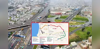 Del Callao a San Luis: ¿en qué etapa se encuentra el moderno Anillo Vial Periférico? Del Callao a San Luis: ¿en qué etapa se encuentra el moderno Anillo Vial Periférico?