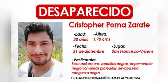 Ayacucho: trabajador de la Sunat desaparece mientras pescaba y familia pide ayuda Ayacucho: trabajador de la Sunat desaparece mientras pescaba y familia pide ayuda