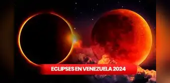 Eclipses en Venezuela 2024: fechas y horarios del fenómeno astronómico Eclipses en Venezuela 2024: fechas y horarios del fenómeno astronómico