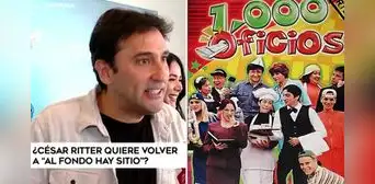 ¿'Mil oficios' tendría el mismo éxito que hace 22 años si se transmitiera hoy? César Ritter lo revela