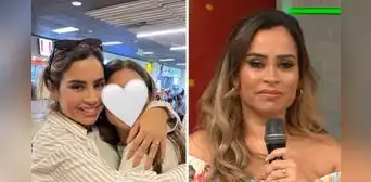 Ethel Pozo se emociona al despedirse de su hija que viajará por un tiempo a Suiza: ¿qué dijo?