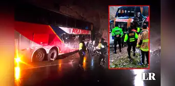 Carretera Central: choque de bus contra cerro deja 1 muerto y 28 heridos Carretera Central: choque de bus contra cerro deja 1 muerto y 28 heridos