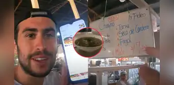 Turista toma SOPA DE CHAIRO en CUZCO y afirma: “Algunos ingredientes lo trajeron los españoles” Turista toma SOPA DE CHAIRO en CUZCO y afirma: “Algunos ingredientes lo trajeron los españoles”