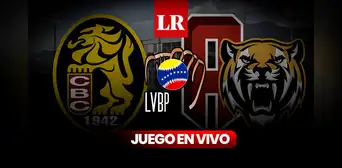 Leones del Caracas vs. Tigres EN VIVO: hora y dónde ver por TV el juego del Round Robin de la LVBP 2024 Leones del Caracas vs. Tigres EN VIVO: hora y dónde ver por TV el juego del Round Robin de la LVBP 2024
