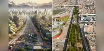¿Cómo lucirá San Juan de Lurigancho en 2050, según la IA? Así será la av. Wiesse, Campoy y más