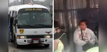 Ate: chofer y cobrador del Chosicano asaltan a pasajera durante viaje Ate: chofer y cobrador del Chosicano asaltan a pasajera durante viaje