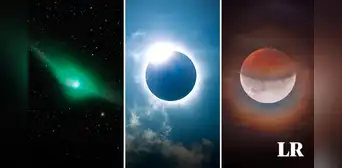 Calendario astronómico 2024: 2 cometas visibles, eclipse solar total y otros fenómenos Calendario astronómico 2024: 2 cometas visibles, eclipse solar total y otros fenómenos