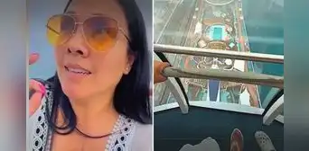 Tula Rodríguez se muestra aterrada en viaje en crucero con su hija: "De solo ver me da nervios"