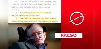 Stephen Hawking no fue acusado de ver "enanos desnudos" en la isla de Jeffrey Epstein