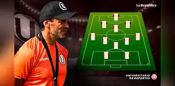 ¿Con línea de 3? El primer '11' que usaría Fabián Bustos con Universitario en la Noche Poeta ¿Con línea de 3? El primer '11' que usaría Fabián Bustos con Universitario en la Noche Poeta