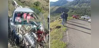 Docente fallece tras la caída de un auto a abismo de más de 100 metros en Ayacucho