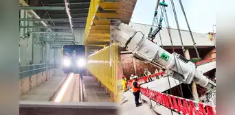 Obras de la Línea 2 llegan a la estación Cangallo: ¿cuál es la siguiente parada de la tuneladora Delia? Obras de la Línea 2 llegan a la estación Cangallo: ¿cuál es la siguiente parada de la tuneladora Delia?