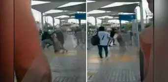 Barranco: delincuentes propinan golpiza a joven al interior de una estación del Metropolitano Barranco: delincuentes propinan golpiza a joven al interior de una estación del Metropolitano
