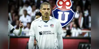 La importante razón por la que Universidad de Chile descartó fichar a Paolo Guerrero La importante razón por la que Universidad de Chile descartó fichar a Paolo Guerrero