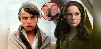 Mark Hamill se reúne con Natalie Portman y emociona a fans de 'Star Wars': "Conocí a mi madre" Mark Hamill se reúne con Natalie Portman y emociona a fans de 'Star Wars': "Conocí a mi madre"