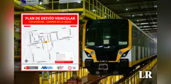 Línea 2 del Metro de Lima: desvío vehicular en la av. Óscar R. Benavides inicia el 28 de enero