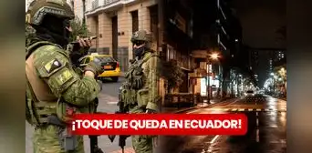 Toque de queda en Ecuador: mira AQUÍ el horario en que deberás mantenerte en casa durante el estado de excepción Toque de queda en Ecuador: mira AQUÍ el horario en que deberás mantenerte en casa durante el estado de excepción