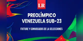 Preolímpico Sub-23: grupos, convocados de las selecciones, fixtures y canales de TV Preolímpico Sub-23: grupos, convocados de las selecciones, fixtures y canales de TV