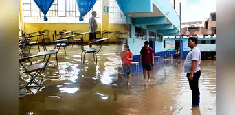 Detectan 438 colegios en riesgo muy alto de inundaciones por fuertes lluvias: ¿en qué regiones están?
