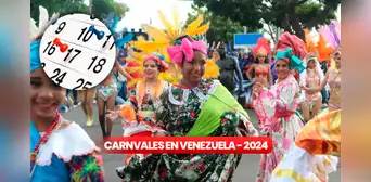 ¿Cuándo es carnaval en Venezuela 2024?