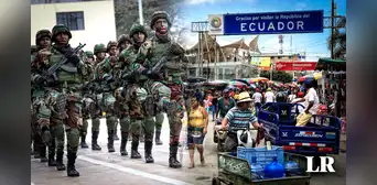 Mininter ordena el envío de un contingente de la Diroes a la frontera con Ecuador