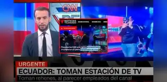 TC Televisión: así REACCIONARON los medios internacionales a la toma del canal 10 de Ecuador TC Televisión: así REACCIONARON los medios internacionales a la toma del canal 10 de Ecuador