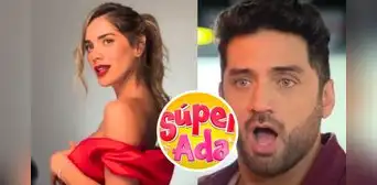 'Súper Ada': Korina Rivadeneira recrea su personaje y le roba beso a Pablo Heredia en conferencia 'Súper Ada': Korina Rivadeneira recrea su personaje y le roba beso a Pablo Heredia en conferencia