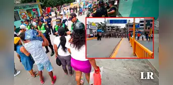 Actividad comercial disminuye en un 90% en Tumbes en medio de la crisis en Ecuador Actividad comercial disminuye en un 90% en Tumbes en medio de la crisis en Ecuador